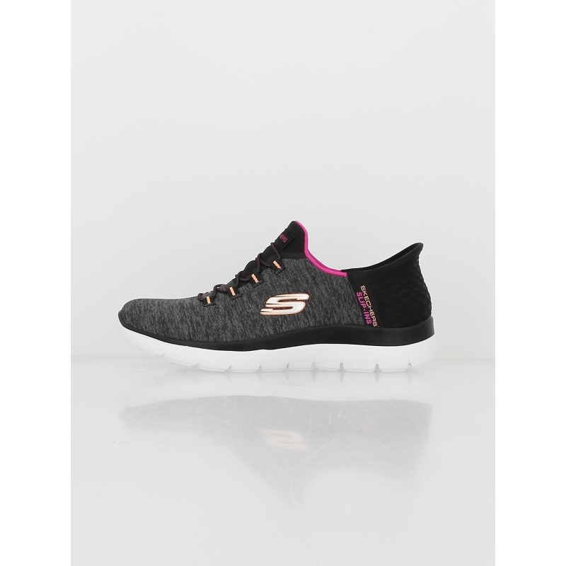 Baskets slip-ins dazzling haze gris femme - Skechers