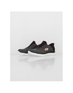 Baskets slip-ins dazzling haze gris femme - Skechers