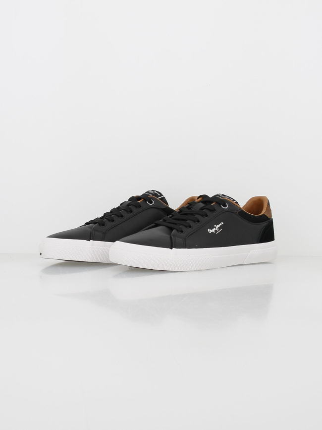 Baskets kenton court noir homme - Pepe Jeans