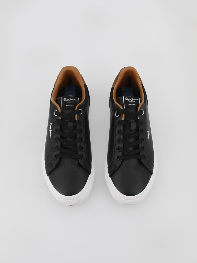 Baskets kenton court noir homme - Pepe Jeans
