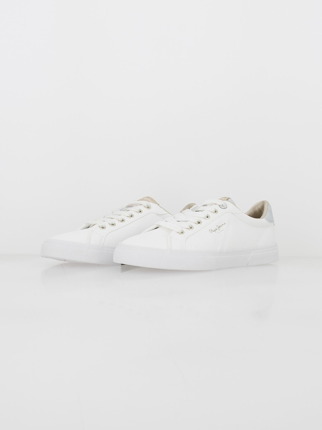 Baskets kenton flag blanc femme - Pepe Jeans