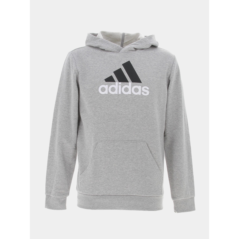 Sweat à capuche big logo gris enfant - Adidas