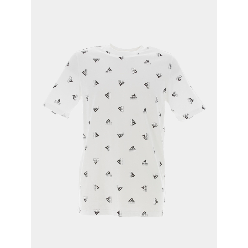 T-shirt multi-logo bluv blanc enfant - Adidas