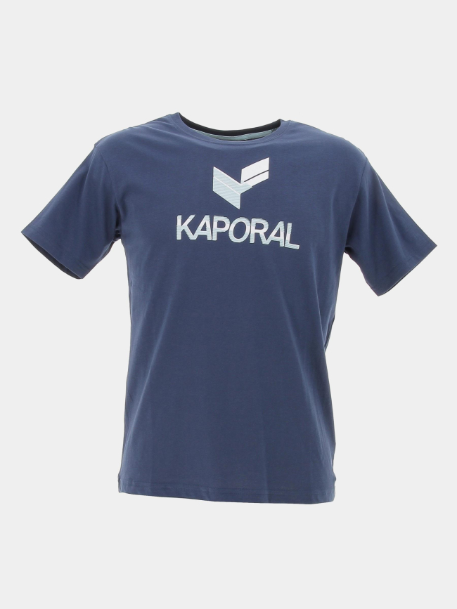 T-shirt puck bleu marine garçon - Kaporal
