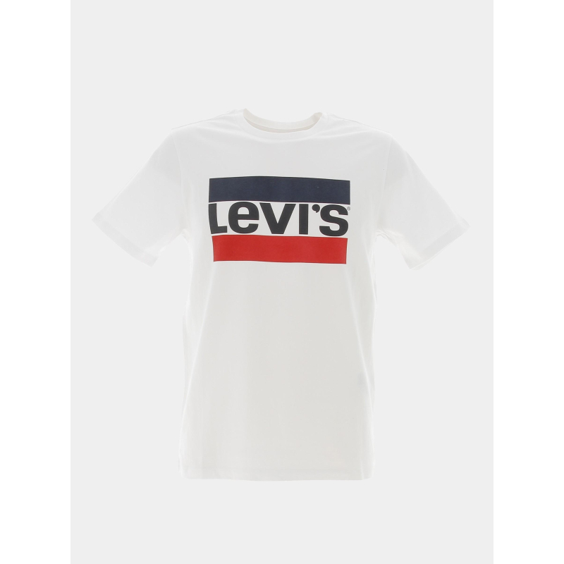 T-shirt sportswear logo graphic blanc homme - Levi's