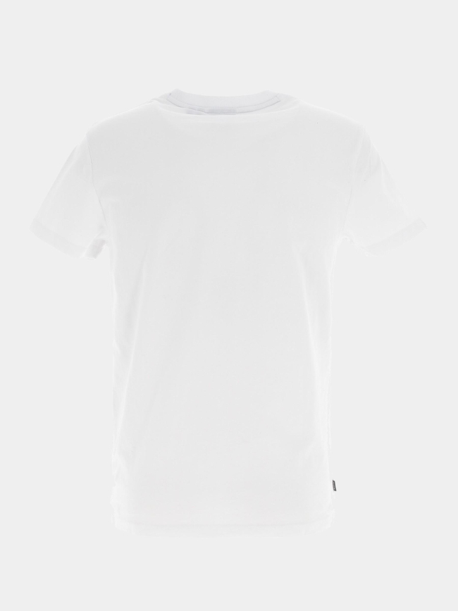 T-shirt vintage logo brodé blanc homme - Superdry