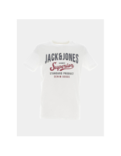 T-shirt logo superior blanc homme - Jack & Jones