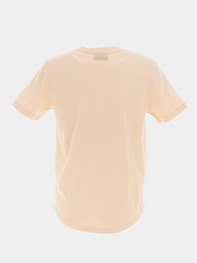 T-shirt basic logo velours orange - Project X Paris