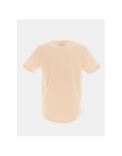T-shirt basic logo velours orange - Project X Paris