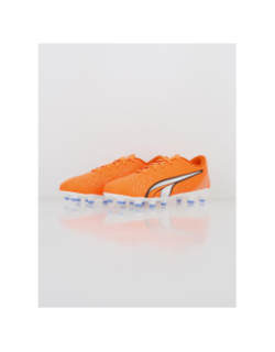 Chaussures de football ultra play fg/ag orange enfant - Puma