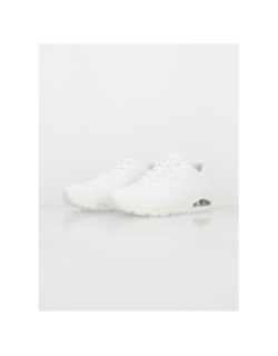 Baskets uno stand on air blanc femme - Skechers