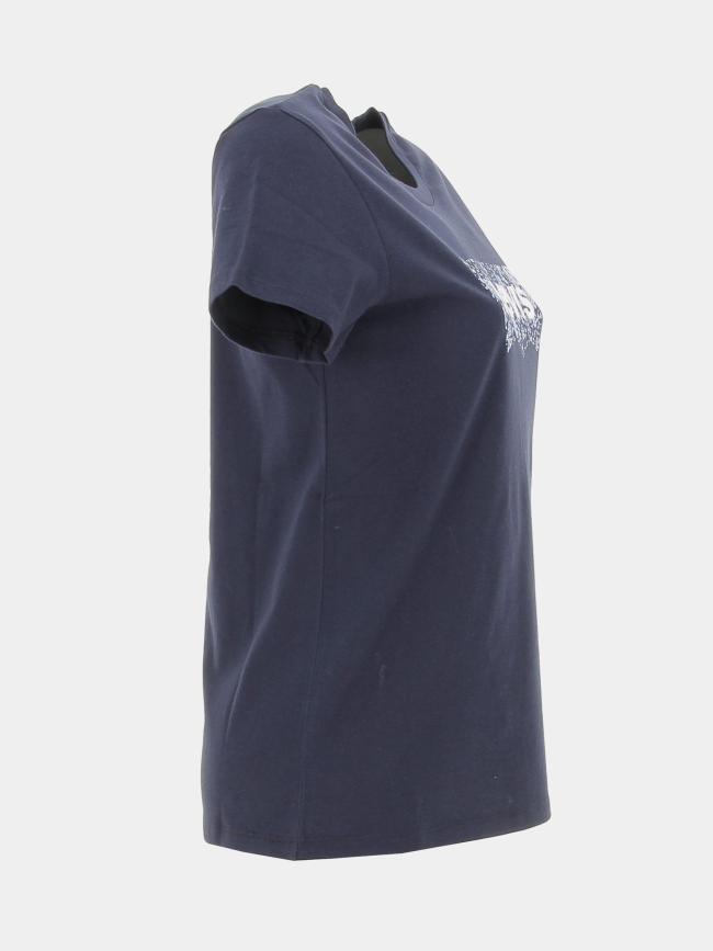 T-shirt the perfect tee fleurs bleu marine femme - Levi's