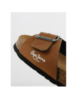 Sandales bio single kansas marron homme - Pepe Jeans