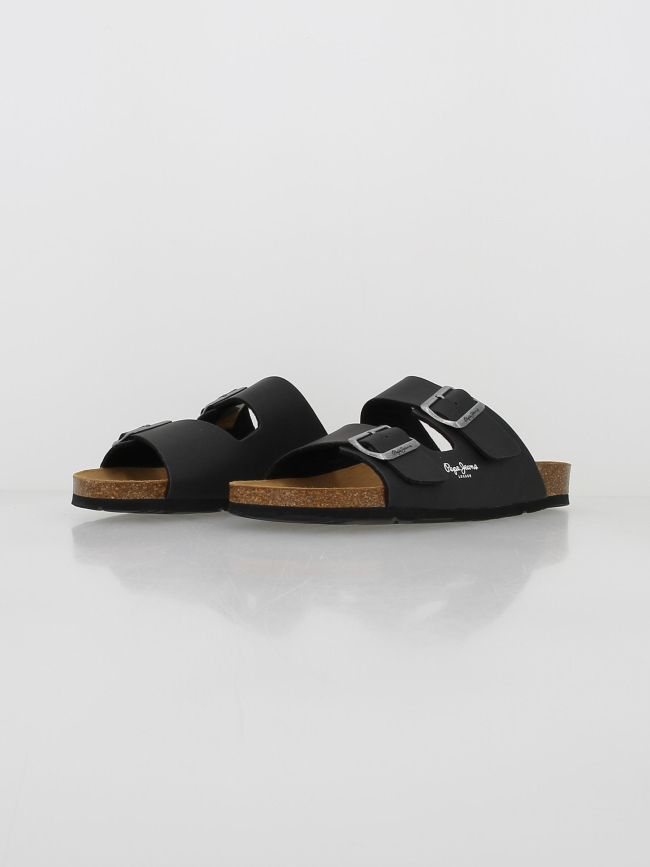 Sandales bio double kansas noir homme - Pepe Jeans