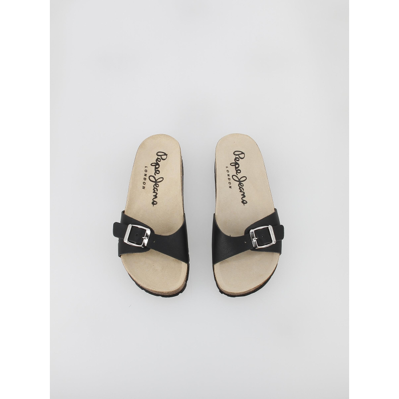 Sandales oban clever noir femme Pepe Jeans wimod