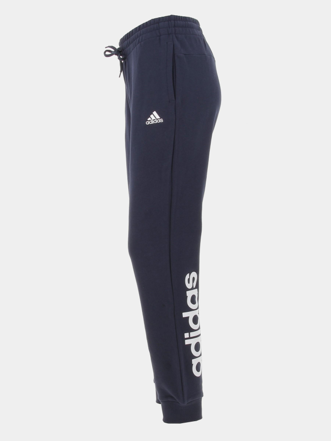 Jogging linear print bleu marine femme - Adidas |