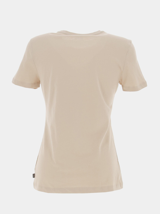 T-shirt essential animal beige fille - Puma