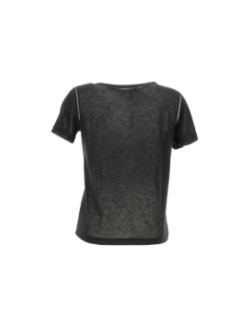 T-shirt colyne noir femme - Deeluxe