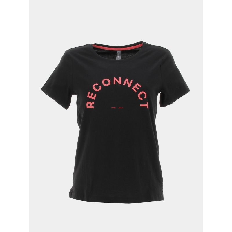 T-shirt ellie noir femme - Only