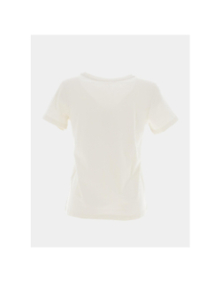 T-shirt reeta écru femme - Only