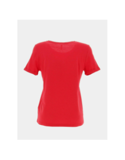 T-shirt kita life coeur rouge femme - Only