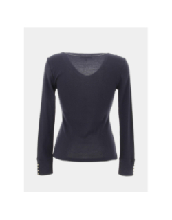 Top manches longues timao bleu marine femme - Morgan