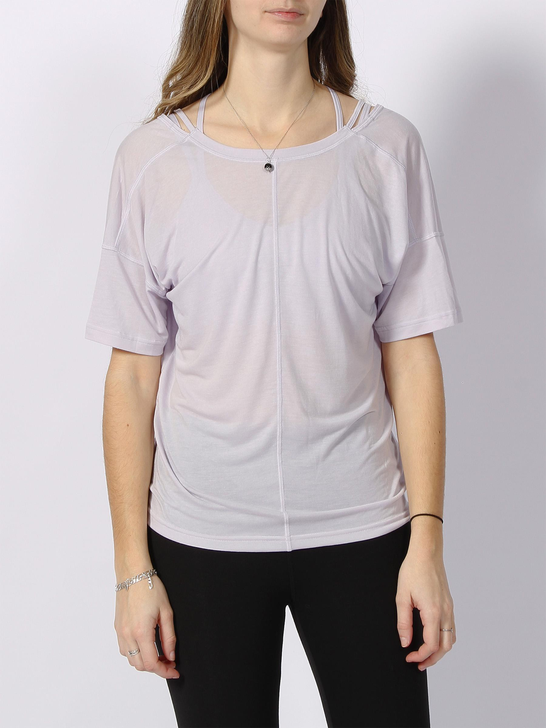 T-shirt de sport aeroready violet femme - Adidas
