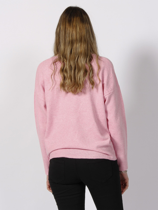 Pull rica life rose femme - Only
