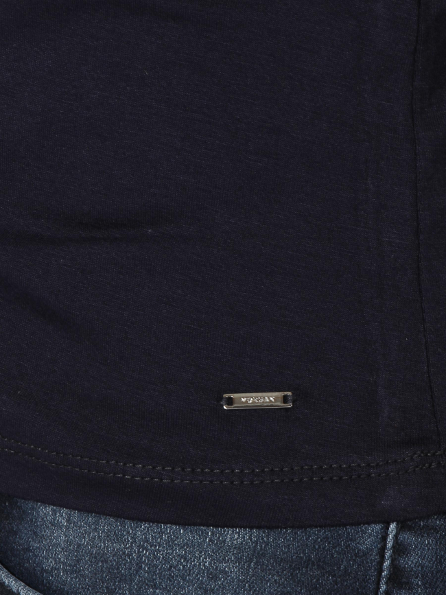 Débardeur dentelle dnana bleu femme - Morgan