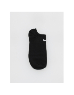 Pack 3 paires de chaussettes invisible noir - Nike