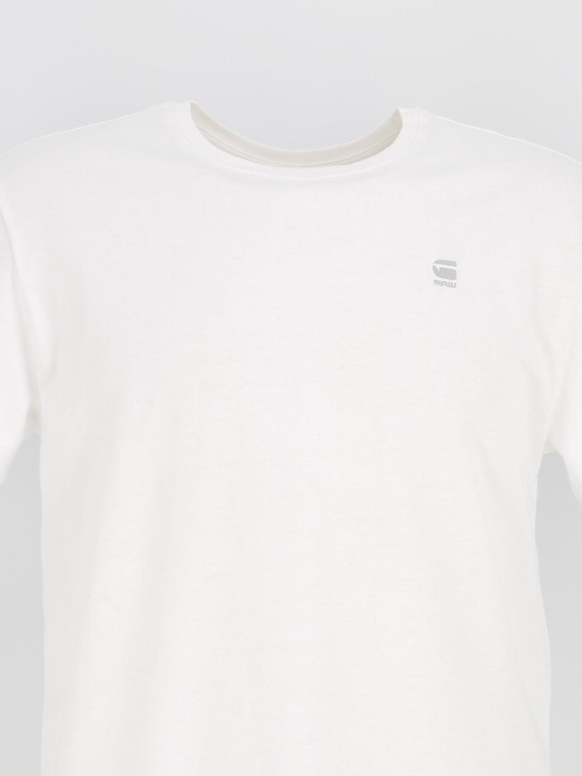 T-shirt base blanc homme - G Star