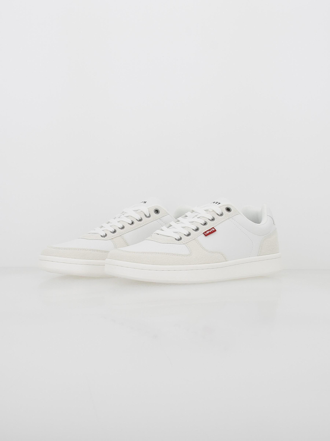 Baskets bi-matière reece blanc homme - Levi's