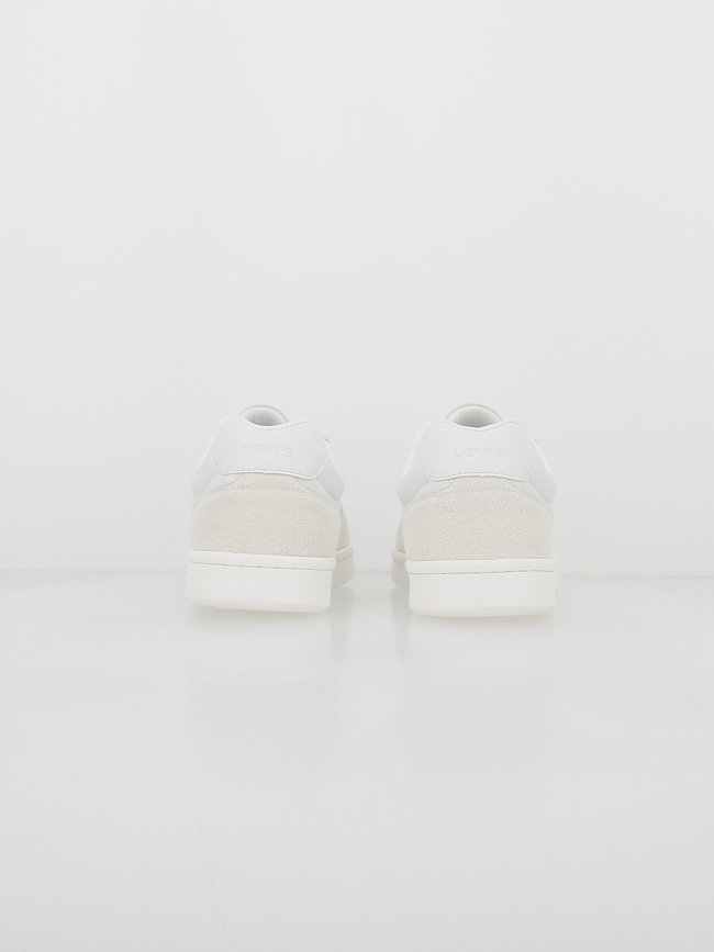 Baskets bi-matière reece blanc homme - Levi's