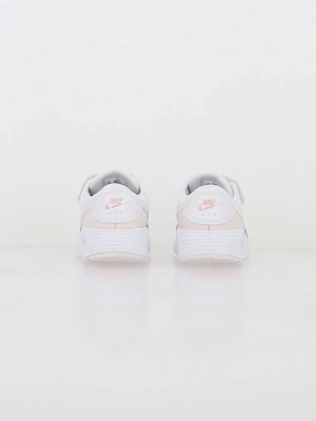 Air max baskets à scratch sc blanc rose enfant - Nike