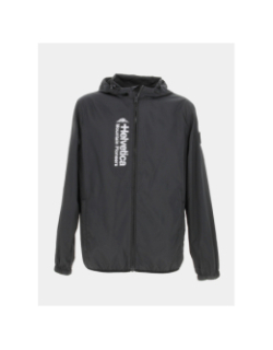 Veste imperméable hanoi noir homme - Helvetica