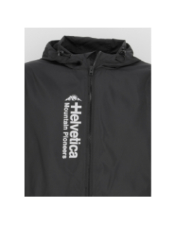 Veste imperméable hanoi noir homme - Helvetica