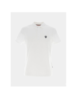 Polo stretch gregory blanc homme - Izac