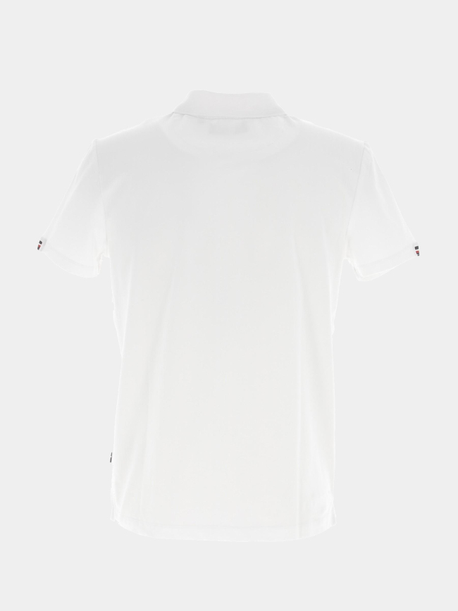 Polo stretch gregory blanc homme - Izac