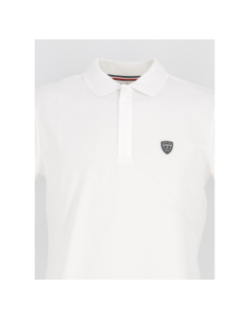 Polo stretch gregory blanc homme - Izac
