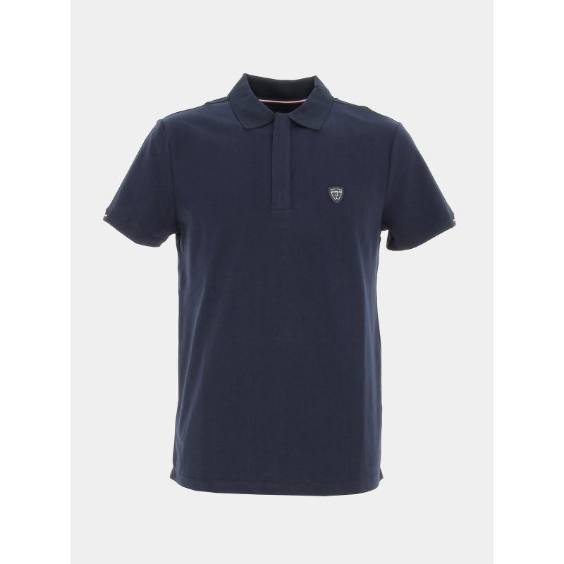 Polo stretch gregory bleu marine homme - Izac