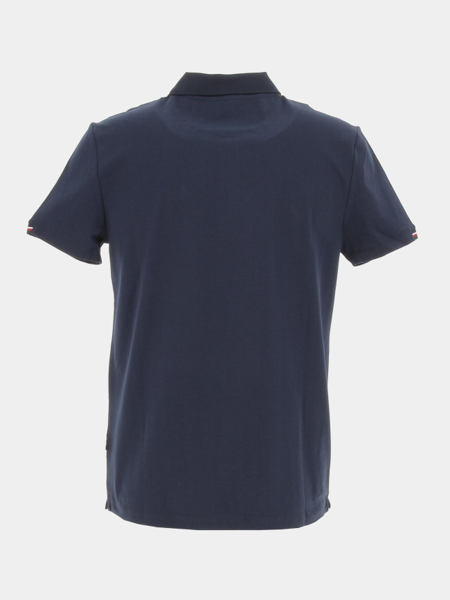 Polo stretch gregory bleu marine homme - Izac
