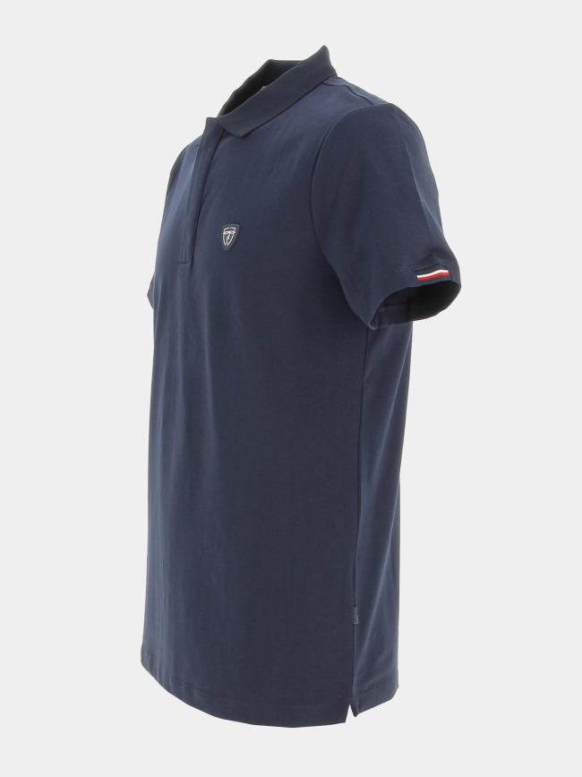 Polo stretch gregory bleu marine homme - Izac