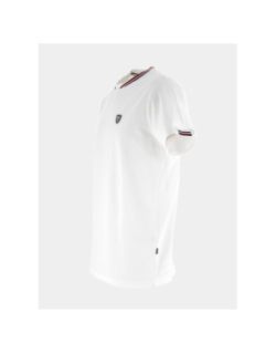 T-shirt stretch glen blanc homme - Izac