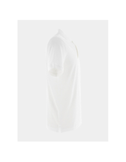 Polo stretch pique blanc homme - Calvin Klein