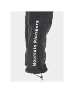 Pantalon de randonnée imperméable lucon noir homme - Helvetica