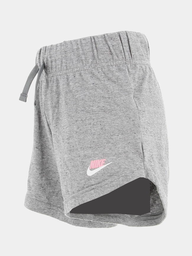 Short de sport nsw jersey gris fille - Nike