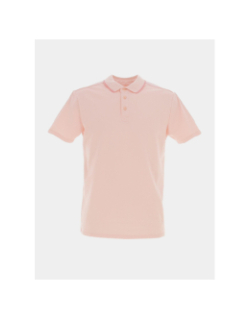 Polo paul pique rose homme - Guess