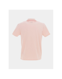 Polo paul pique rose homme - Guess