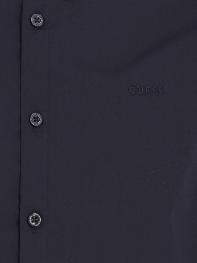 Chemise sunset bleu marine homme - Guess