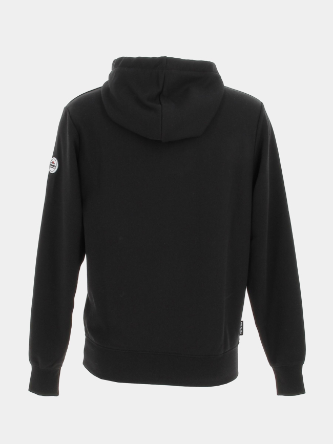 Sweat à capuche manolo noir homme - Helvetica